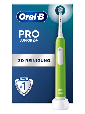 Oral-B Elektryczna szczoteczka "Junior Base" w kolorze zielonym