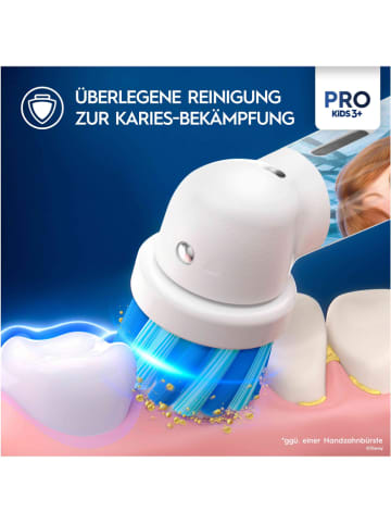 Oral-B Elektr. Zahnbürste "Vitality Pro 103 Frozen" in Hellblau