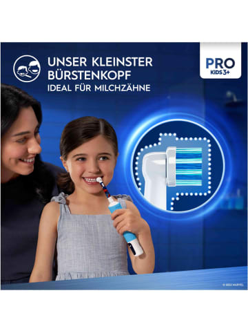 Oral-B Elektr. Zahnbürste "Vitality Pro 103 Spiderman" in Blau/ Rot