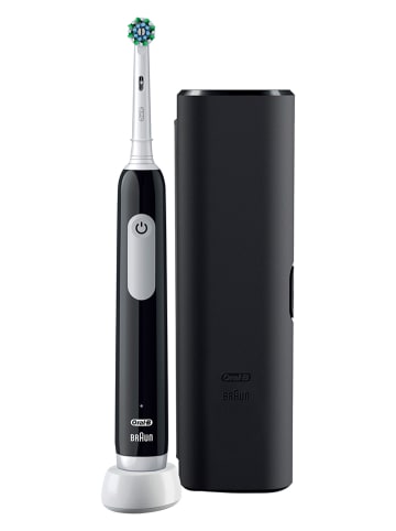 Oral-B Elektr. Zahnbürste "Pro1 Cross Action" in Schwarz