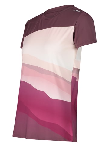 CMP Functioneel shirt roze/bordeaux