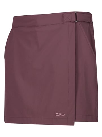 CMP Funkcyjne spódnico-spodenki w kolorze bordowym