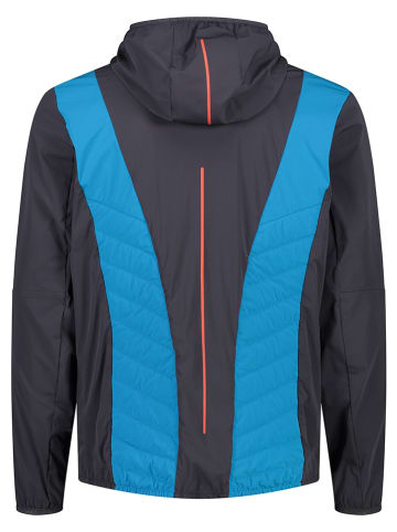 CMP Hybride jas turquoise/zwart