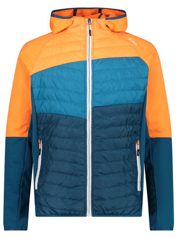 CMP Hybridjacke in Petrol/ Orange