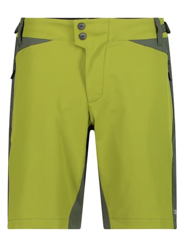 CMP Szorty kolarskie 3w1 w kolorze khaki