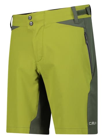 CMP Szorty kolarskie 3w1 w kolorze khaki