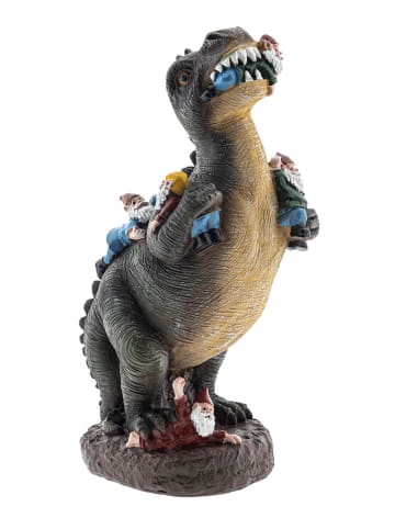 Garden Hero Dekofigur "Tyrannosaurus" in Grün - (H)24 cm