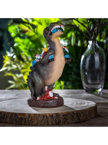 Garden Hero Dekofigur "Tyrannosaurus" in Grün - (H)24 cm
