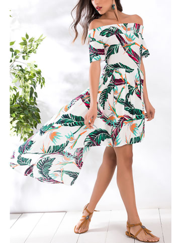 Milan Kiss Kleid in Bunt