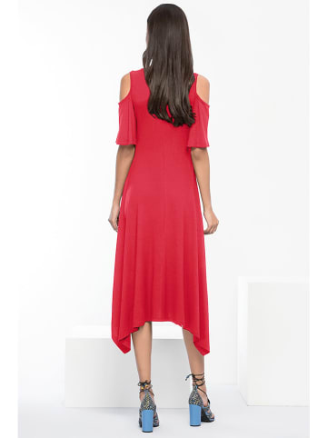 Milan Kiss Kleid in Rot