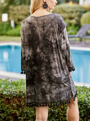 Milan Kiss Kleid in Khaki/ Schwarz