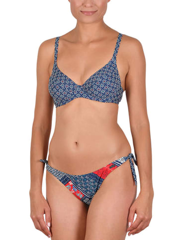 Naturana Bikini donkerblauw/meerkleurig