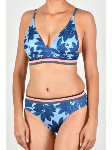 Naturana Biustonosz bikini w kolorze niebieskim