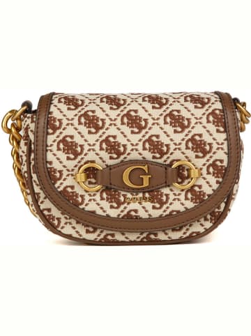 Guess Umhängetasche in Beige/ Braun - (B)18 x (H)14 x (T)6 cm