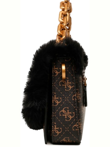 Guess Umhängetasche in Schwarz/ Beige - (B)25,5 x (H)15 x (T)4 cm