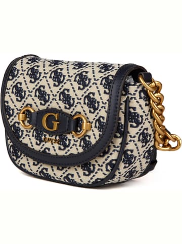 Guess Torebka w kolorze kremowo-czarnym - 18 x 14 x 6 cm