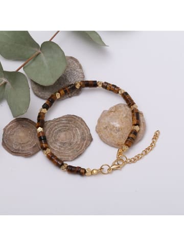 WOOW Vergulde armband met edelstenen