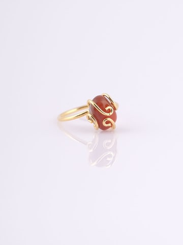 WOOW Vergold. Ring mit Achat