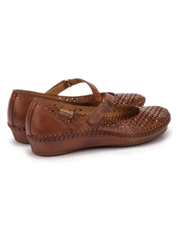 Pikolinos Leder-Ballerinas "Vallarta" in Braun