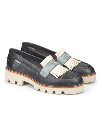 Pikolinos Leren mocassins "Salamanca" grijs