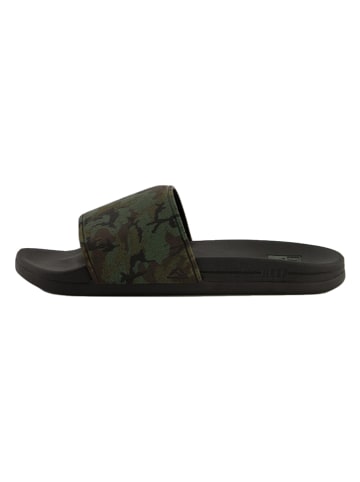 Reef Klapki "Cushion Slide" w kolorze khaki