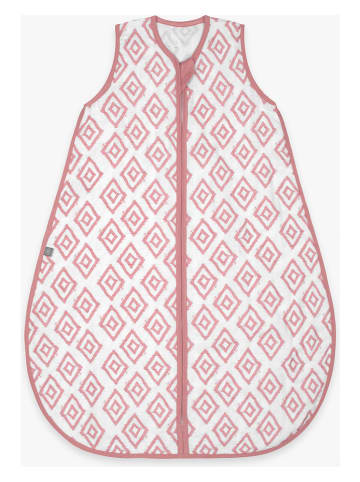 Emma&Noah Babyschlafsack in Weiß/ Rosa - TOG - 1,0