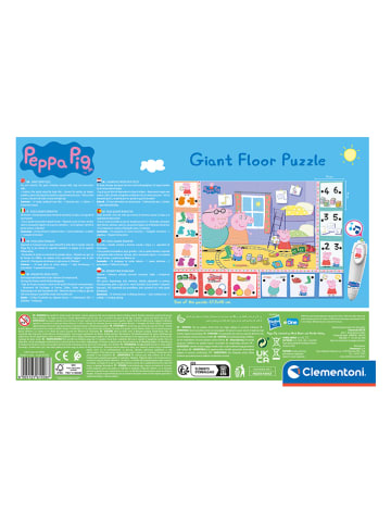 Clementoni Quiz-Bodenpuzzle "Peppa Pig" - ab 3 Jahren