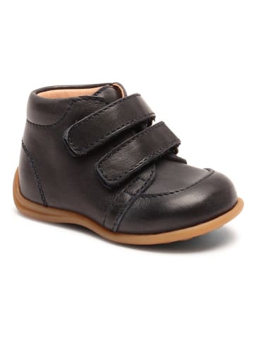 bisgaard Leren loopleerschoenen donkerblauw