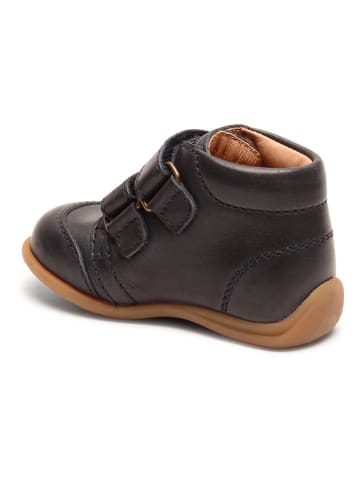 bisgaard Leren loopleerschoenen donkerblauw