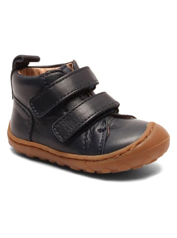 bisgaard Leren loopleerschoenen donkerblauw