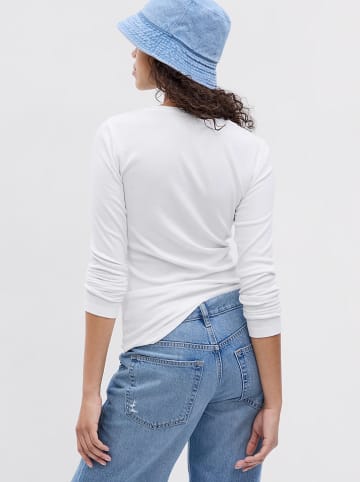 GAP Longsleeve in Weiß