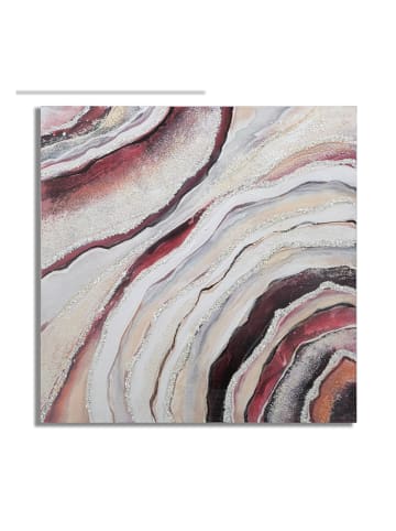 Mauro Ferretti Kunstdruk op canvas rood/crème - (B)80 x (H)80 cm