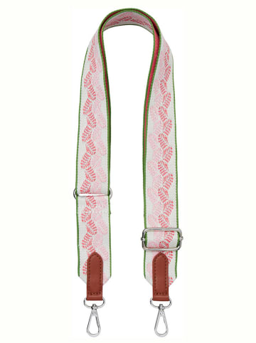 Becksöndergaard Umhängeriemen in Weiß/ Rosa