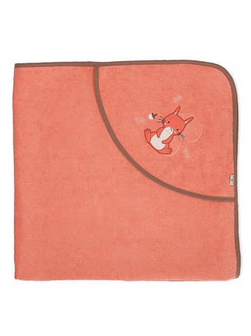 Sterntaler Badcape "Enna" rood - (L)100 x (B)100 cm