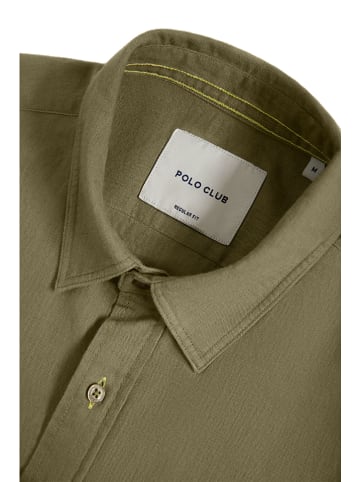 Polo Club Hemd - Regular fit - in Khaki