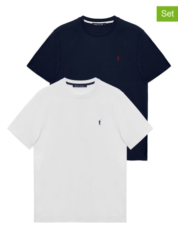 Polo Club 2-delige set: shirts wit/zwart