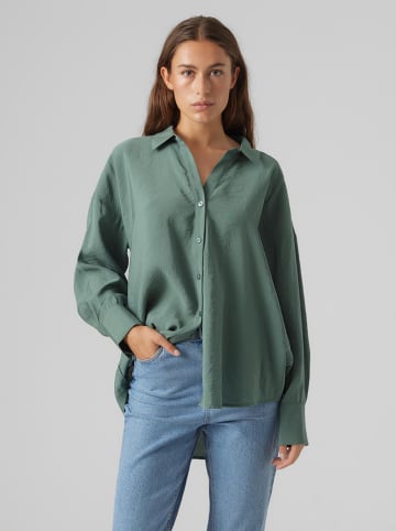 Vero Moda Koszula w kolorze zielonym