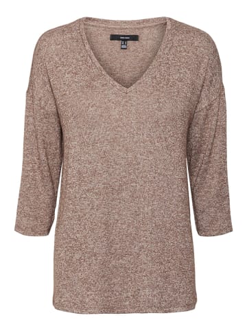 Vero Moda Sweter w kolorze jasnobrązowym
