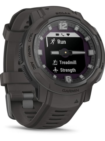 Garmin GPS-Smartwatch "Instinct® Crossover Solar" in Anthrazit