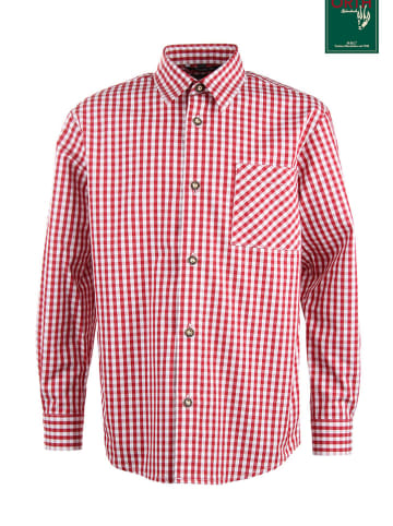 New G.O.L Trachtenblouse rood/wit