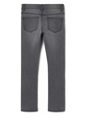 name it Spijkerbroek "Silas" - slim fit - antraciet