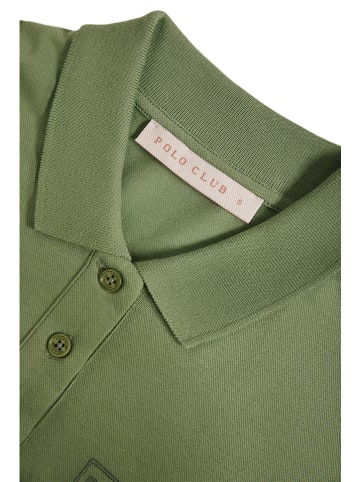 Polo Club Sukienka polo w kolorze zielonym
