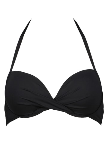 s.Oliver Biustonosz bikini w kolorze czarnym