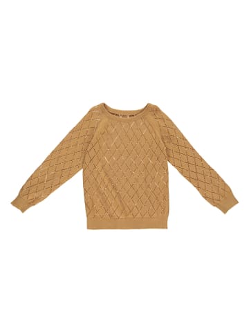 müsli Pullover in Hellbraun
