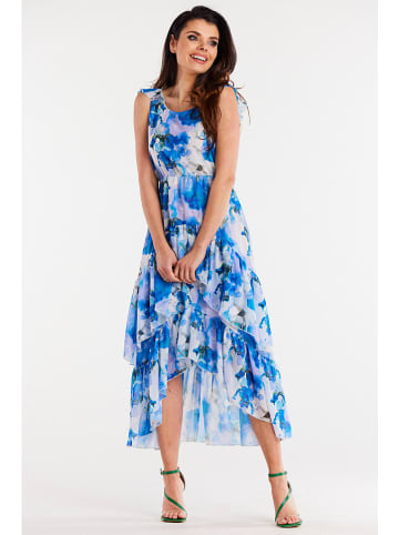 Awama Jurk blauw