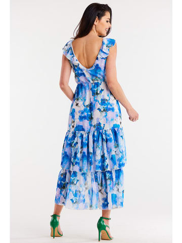 Awama Jurk blauw