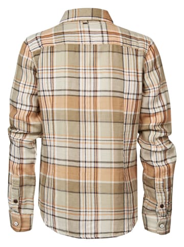 Petrol Industries Hemd in Beige/ Orange