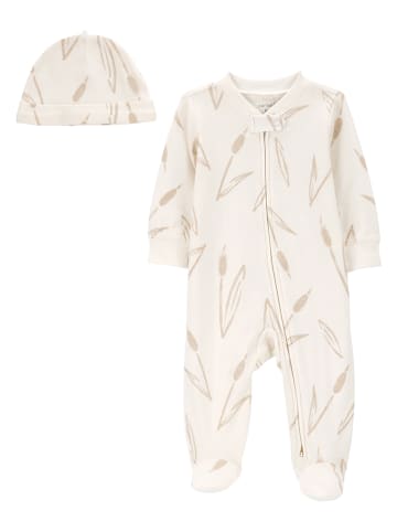 carter's 2tlg. Outfit in Creme