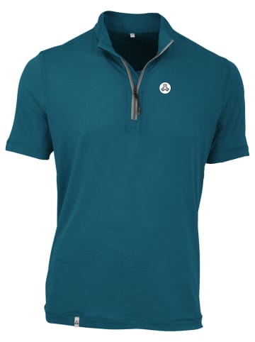 Maul Sport Funktionspoloshirt "Inselberg" in Petrol