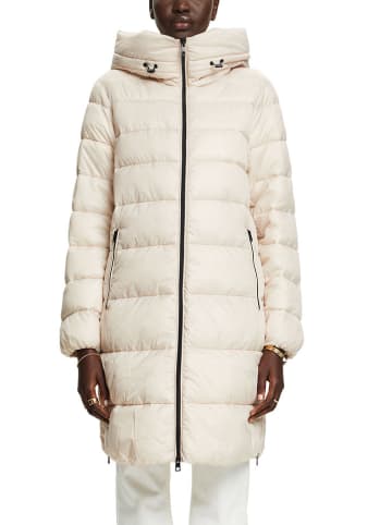 ESPRIT Wintermantel in Creme